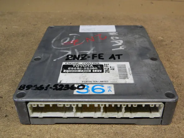 Блок управления ДВС TOYOTA FUNCARGO 2NZFE (Контрактный) 9891 8966152360