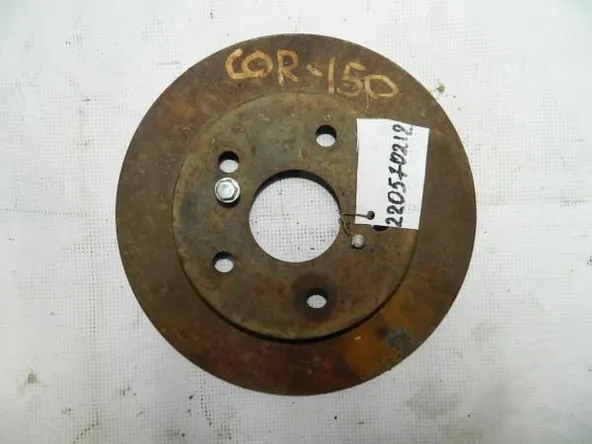 Диск тормозной TOYOTA COROLLA ZRE150 Перед Лев (Контрактный)