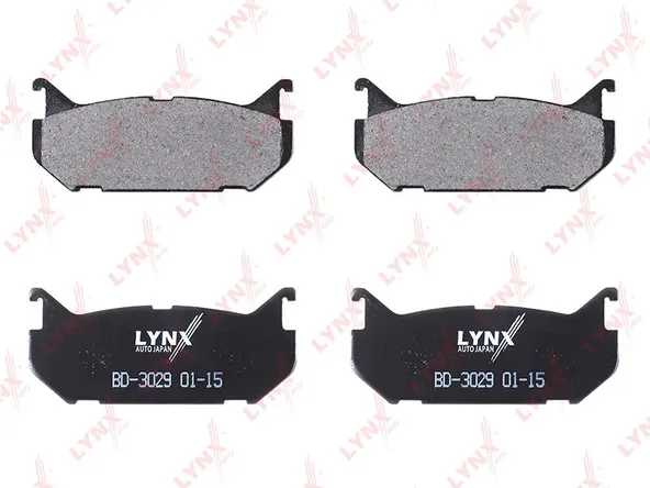 Колодки тормозные LYNXAUTO BD3029 DAIHATSU APPLAUSE 1989-1997, MAZDA 323 C IV 1989-1994