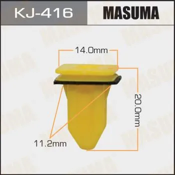 Клипса MASUMA KJ416 TOYOTA 9018904200