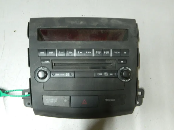 Панель управления магнитолой MITSUBISHI OUTLANDER CW5W (Контрактный) 81540444