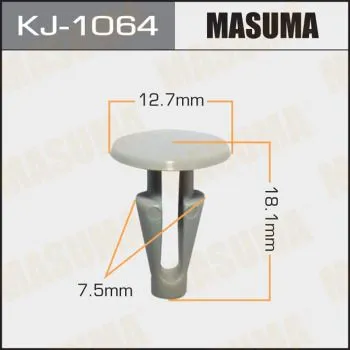 Клипса MASUMA KJ1064 HONDA 90672671003