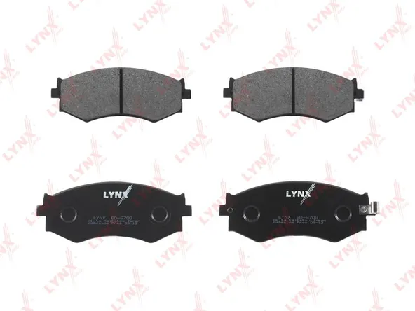 Колодки тормозные LYNXAUTO BD5708 HYUNDAI ELANTRA 2000-2006, HYUNDAI SONATA 1988-2001, INFINITI G20