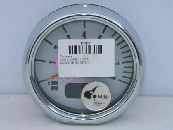 Тахометр MINI COOPER S R53 W11B16A (Контрактный) 79590337