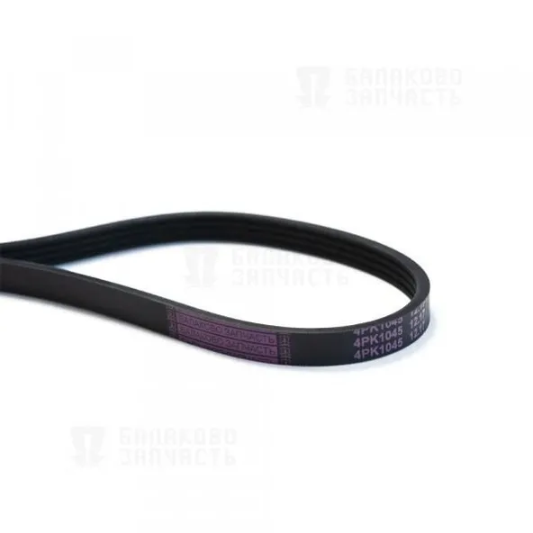 Ремень БРТ 4PK1045 KIA Rio, SPEKTRA без кондиционера и без ГУРа двигатель 1,4л упаковка