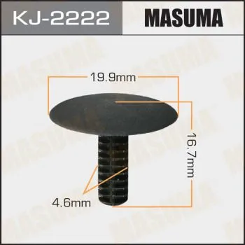 Клипса MASUMA KJ2222 TOYOTA 9046705021C0