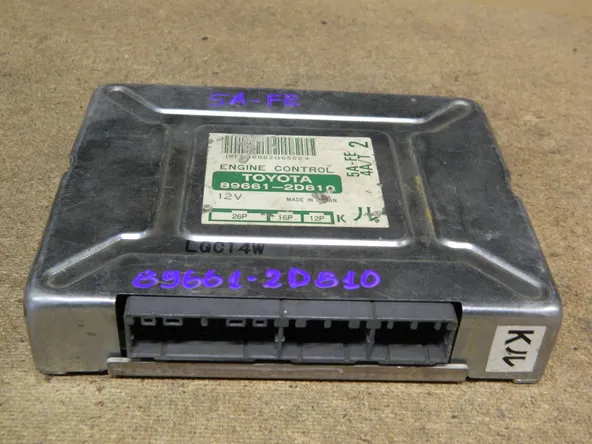 Блок управления ДВС TOYOTA CARINA 5AFE (Контрактный) 9798 896612D810