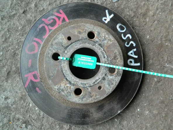 Диск тормозной TOYOTA PASSO KGC10 Перед (Контрактный) 81530669