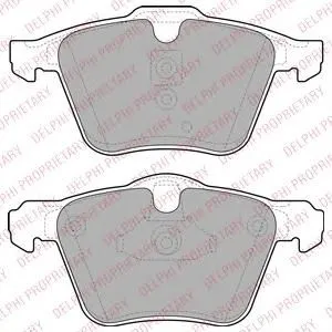 Колодки тормозные DELPHI LP1968