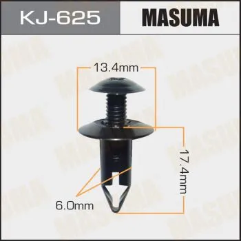 Клипса MASUMA KJ625 NISSAN 6686001W01
