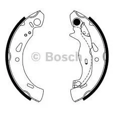 Колодки тормозные BOSCH 0986487727
