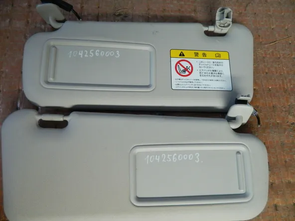 Козырек солнцезащитный MAZDA AXELA BLEFP Пара (Контрактный) 10425600027