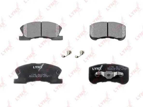 Колодки тормозные LYNXAUTO BD2401 DAIHATSU CHARADE II 83-87, DAIHATSU CUORE VI 98-00, MITSUB