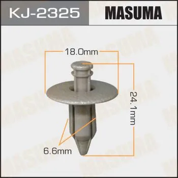Клипса MASUMA KJ2325 MITSUBISHI MR108759