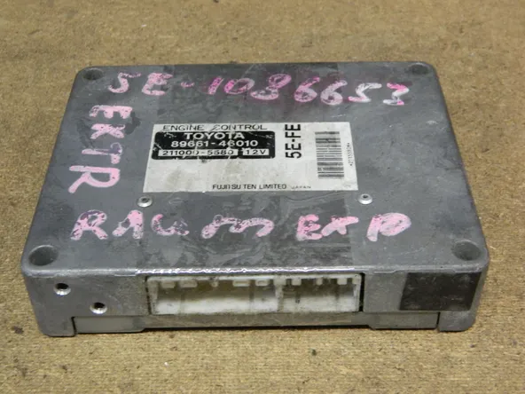 Блок управления ДВС TOYOTA RAUM 5EFE (Контрактный) 9742 8966146010