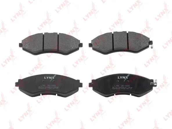 Колодки тормозные LYNXAUTO BD1805 OPEL ASTRA 99-02, CHEVROLET LACETTI 05-, OPEL ZAFIRA 01-04, HYUNDA