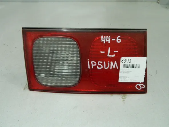 Фонарь TOYOTA IPSUM SXM10G Задн Лев 446 (Контрактный) 64492309