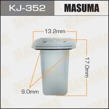 Клипса MASUMA KJ352 TOYOTA 9018906034