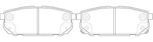 Колодки тормозные HI-TEC PK21