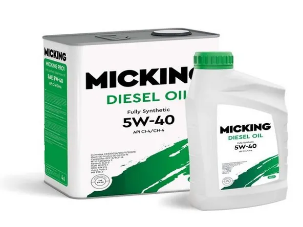 Масло моторное MICKING DIESEL OIL PRO1 5W40 SYNTH API CI-4/CH-4 (1л)
