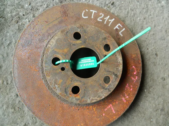 Диск тормозной TOYOTA CARINA CT211 Перед (Контрактный) 81530550