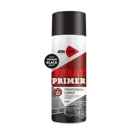 Грунтовка-спрей черная матовая AIM-ONE SPRMB4 450 мл (аэрозоль)