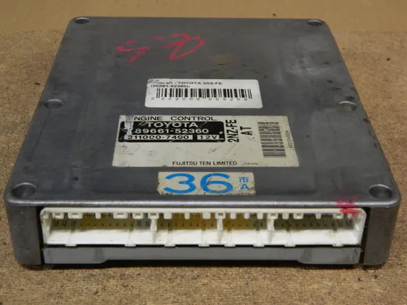 Блок управления ДВС TOYOTA FUNCARGO 2NZFE (Контрактный) 9673 8966152360