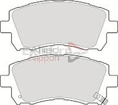 Колодки тормозные ALLIED NIPPON ADB3722