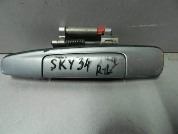 Ручка двери наружная NISSAN SKYLINE HR34 Зад Лев (Контрактный) 81528063