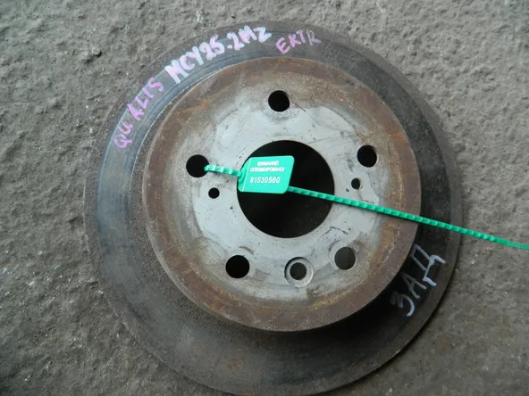 Диск тормозной TOYOTA MARK II WAGON QUALIS MCV25 Зад (Контрактный) 81530560