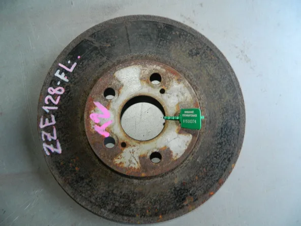 Диск тормозной TOYOTA WILL VS ZZE128 Перед (Контрактный) 81530374