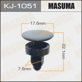 Клипса MASUMA KJ1051 HONDA 91508SR3000