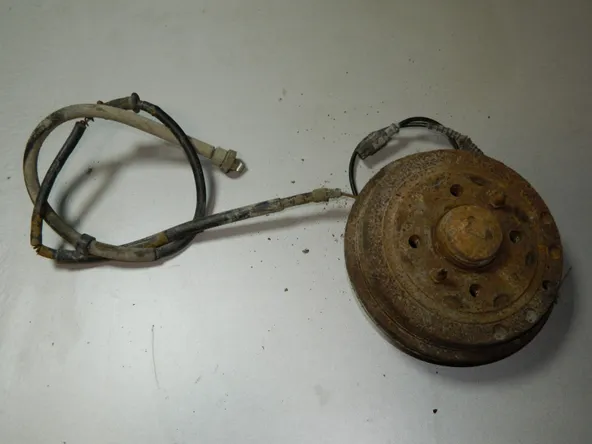 Ступица FIAT PANDA Зад Лев (Б/У)