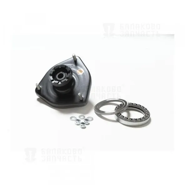 Опора амортизатора БРТ 11182902821 М ВАЗ 1118 с подшипником МЕТАЛЛ, гайка, шайба в коробке