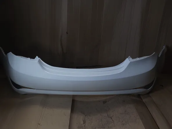 Бампер задний ATB 1AHS101ARPGU HYUNDAI SOLARIS I 2014 - 2017 Рестайлинг Седан "Белый" Cristal white