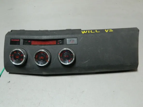 Блок управления климат-контролем TOYOTA WILL VS ZZE127 (Контрактный) 81540631 886501E560