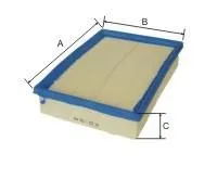 Фильтр воздушный GOODWILL AG222