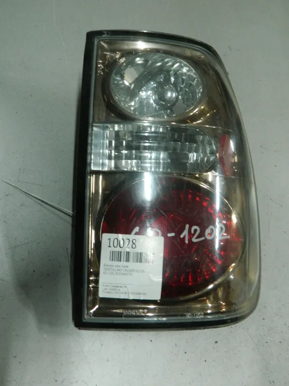 Фонарь TOYOTA LAND CRUISER FZJ100 Зад Прав 601202 (Контрактный) 03344288