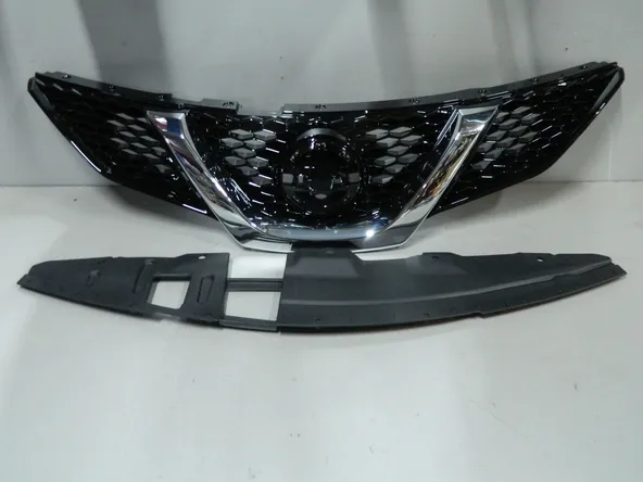 Решетка радиатора JORDEN JH05QSA14007 NISSAN QASHQAI 2014- (с верхней накладкой)