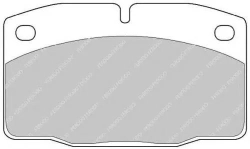 Колодки тормозные FERODO FSL173