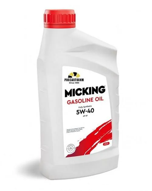 Масло моторное MICKING GASOLINE OIL MG1 5W40 SP SYNTH (1л)