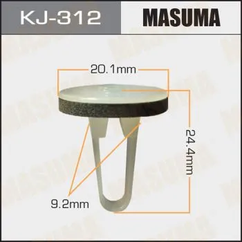 Клипса MASUMA KJ312 TOYOTA 9018905154
