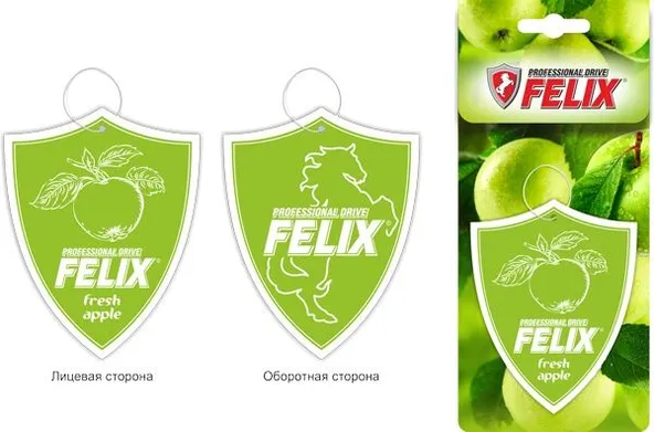 Ароматизатор картонный FELIX "Яблочная свежесть"