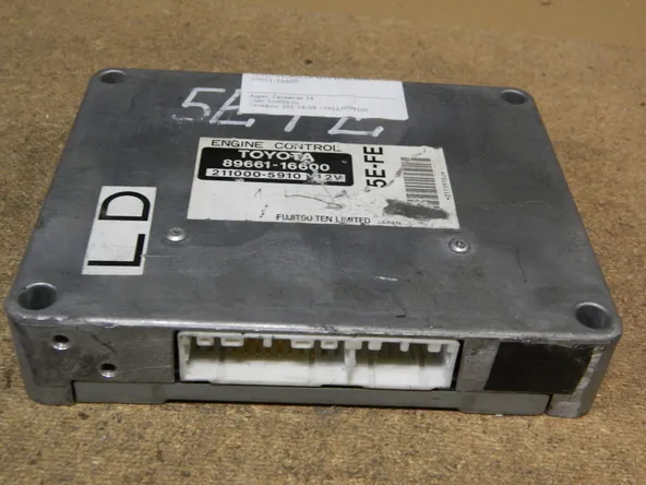 Блок управления ДВС TOYOTA CORSA 5EFE (Контрактный) 9767 8966116600