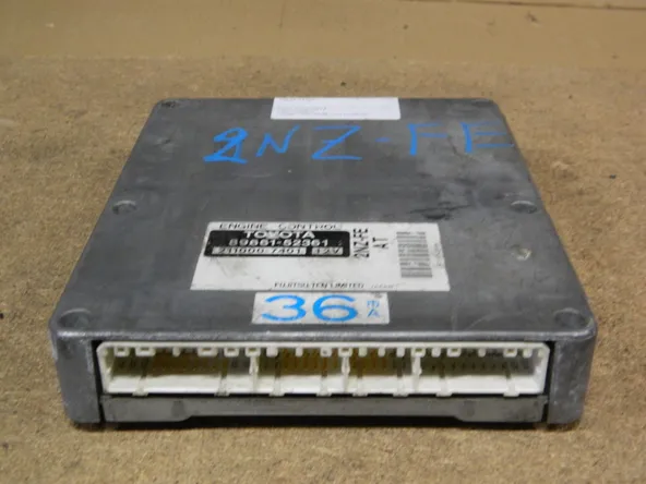 Блок управления ДВС TOYOTA FUNCARGO 2NZFE (Контрактный) 9887 8966152361