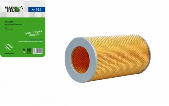 Фильтр воздушный MADFIL A185 TOYOTA Hiace 1995- / TOYOTA Granvia 1995-