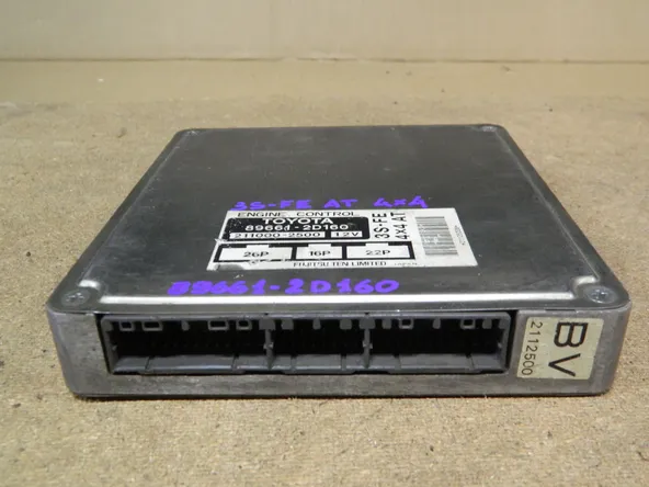 Блок управления ДВС TOYOTA CALDINA 3SFE (Контрактный) 9597 896612D160