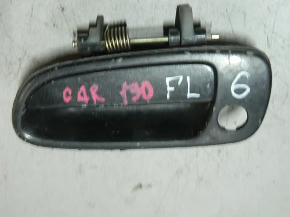 Ручка двери наружная TOYOTA CALDINA AT190 Перед Лев (Контрактный) 81528517