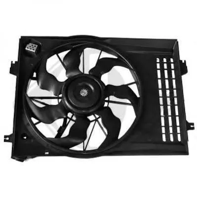 Диффузор радиатора AP HN50000401000 HYUNDAI TUCSON Год 2005-2009