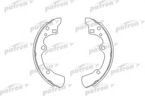 Колодки тормозные PATRON PSP276 MAZDA: 323 C IV 89-94, 323 F IV 89-94, 323 S IV 89-94, 626 III 8